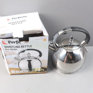 Чайник со свистком, нержавеющая сталь, 3.5 л, Milk Oolong, PERFECTO LINEA уцененный (0100522433)