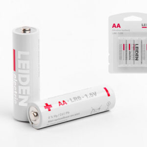 Батарейка AA LR6 1,5V alkaline 4шт. LEIDEN ELECTRIC