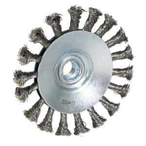 Щетка д/шлиф.маш. проволочная дисковая 115 мм MAKITA