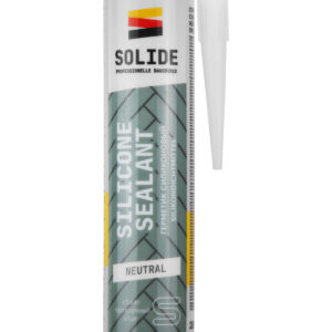 Герметик силиконовый нейтральный SOLIDE прозрачный, 280 мл