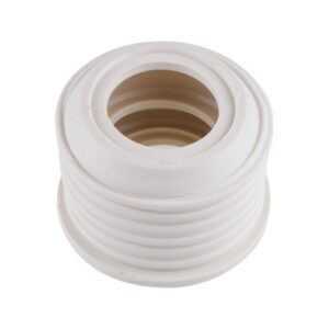 Манжета переходная D40х25 трехлепестковая белая