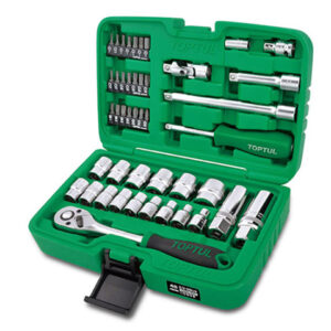 Набор головок и бит 45предм. 3/8" 12гр. TOPTUL