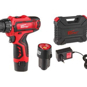 Аккум. дрель-шуруповерт WORTEX BD 1215-1 Li в чем. 12.0 В, 2 акк., 1.5 А/ч Li-Ion, 2 скор., 25 Нм
