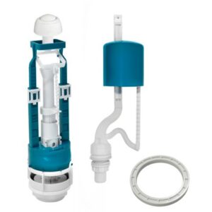 Арматура с переходной опорой белая кнопка, ниж.подводка, ИнкоЭр