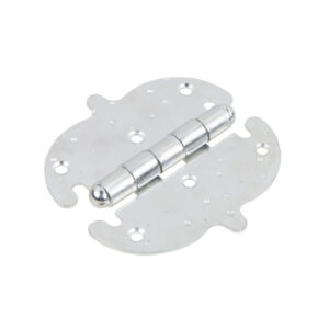 Петля 110 мм фигурная, белый цинк STARFIX