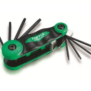 Набор ключей Torx T6-T25 8шт TOPTUL