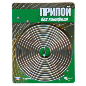 Припой ПОС 61 проволока, спираль ф2мм