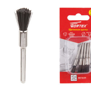 Щетинная щетка 5 мм WORTEX