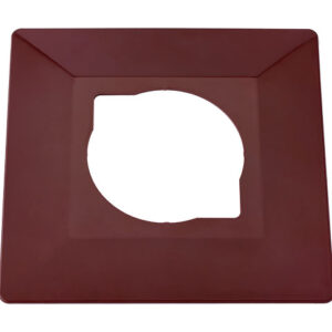 Рамка 1-местная декоративная шоколадная BYLECTRICA