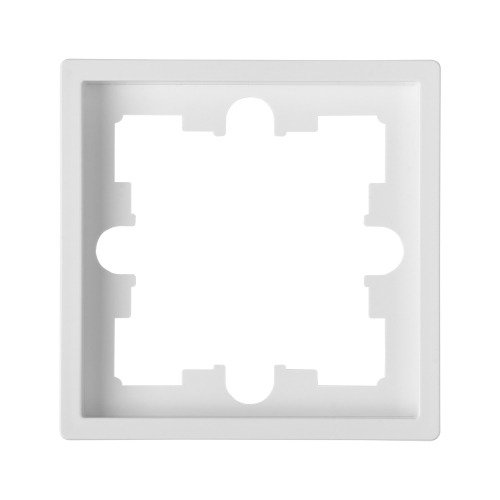 Рамка 1-местная белая, Carre, BYLECTRICA