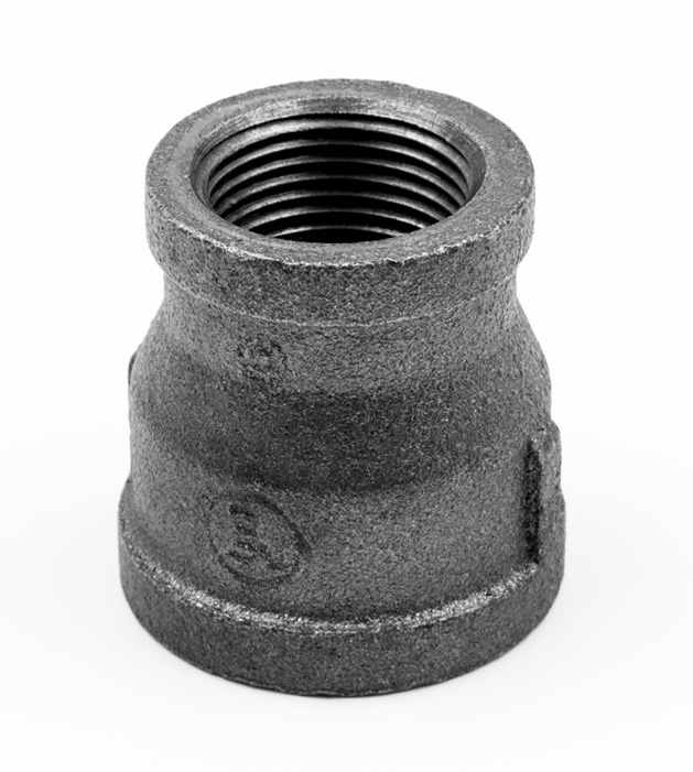 Муфта ред. 1 1/4" х 1" вн.-вн. чугун черн., AV Engineering