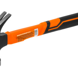 Молоток-гвоздодер 0,45кг с магнитом, фибергл.рукоятка STARTUL PROFI (ST2204-04)