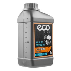 Масло моторное полусинтетическое для 4-тактных двигателей силовой и садовой техники ECO 10W-40 SL/CF