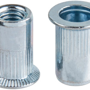 Заклепка резьбовая М5 потай бортик, белый цинк (50 шт в зип-локе) STARFIX