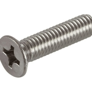 Винт М4х40 мм потай. головка, нерж.сталь (А2) DIN965 (500 шт в карт. уп.)