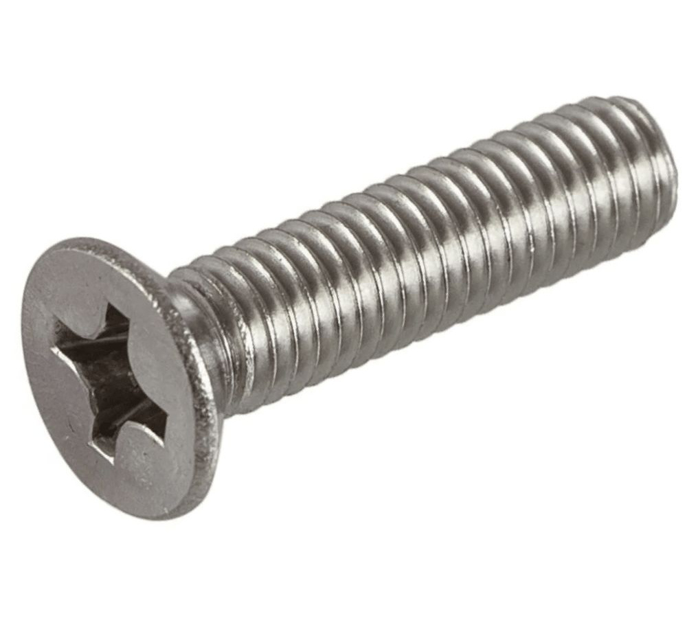 Винт М4х40 мм потай. головка, нерж.сталь (А2) DIN965 (500 шт в карт. уп.)