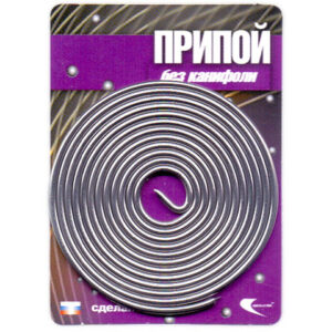 Припой ПОС-61 проволока, спираль ф1,5мм