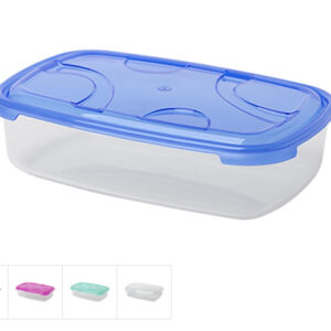 Контейнер пласт. прямоуг. 0.6 л, с крышкой, Frigo Plus, DRINA