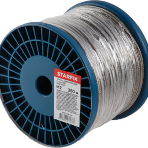 Трос М2 нерж.сталь(А2), DIN 3055 (бухта 250м) STARFIX