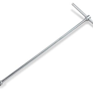 Вороток T-обр. c бегунком 400мм  и наконечником 1/4" TOPTUL