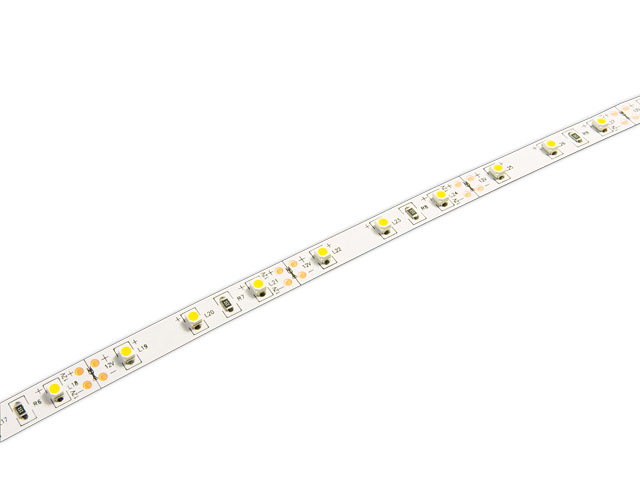 Лента светодиодная STN-3528/60 (4.8 Вт/м, 300 Лм/м, IP20, 12В (5 м в уп.) зеленая JAZZWAY