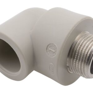 Колено ПП комб. нар. 32x1" сер. FV Plast