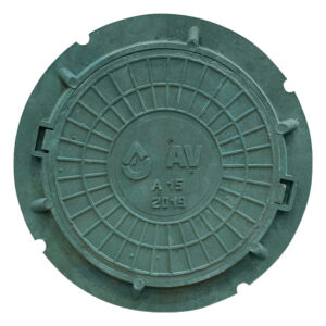 Люк садовый А15 (15 кН) зеленый, AV Engineering