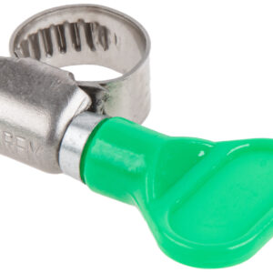 Хомут червячный с ключом "бабочка" 8-12 мм, нерж.сталь (W2) STARFIX