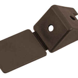 Уголок мебельный пласт. темно-коричневый (100 шт в пакете) STARFIX