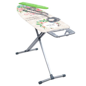 Доска гладильная НИКА 10+ тефлон (металл 1220 х 400), с подрук,подставка п/утюг, удлинит, NIKA