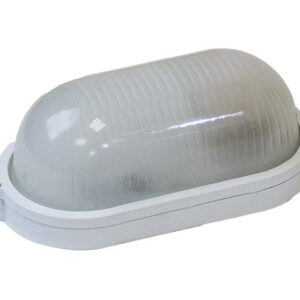 Светильник овал/белый, 60Вт, IP54 (НБП 04-60-001) Юпитер
