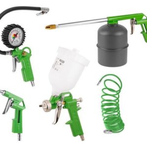 Набор пневмоинструмента ECO SGK-5 (5 предметов,верх. бак)