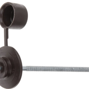 Гвоздь кровельный 2.8х70 мм с пласт. шляпкой, темно-коричн. (100 шт в пласт. конт.) STARFIX