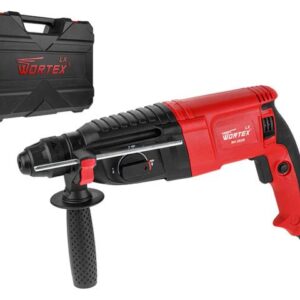Перфоратор WORTEX LX RH 2628 в чем. 800 Вт, 2.8 Дж, 26 мм, 3 режима, SDS-plus, Vario-lock