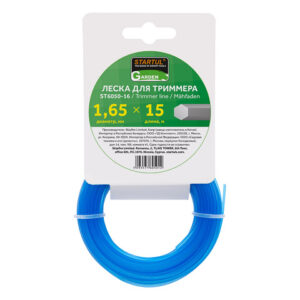 Леска ф 1.65 мм х 15 м шестигр. сеч. STARTUL GARDEN