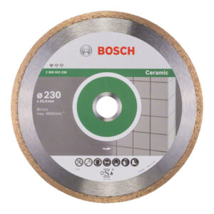 Алмазный круг 230х25.4 мм по керамике сплошн. Standard for Ceramic BOSCH