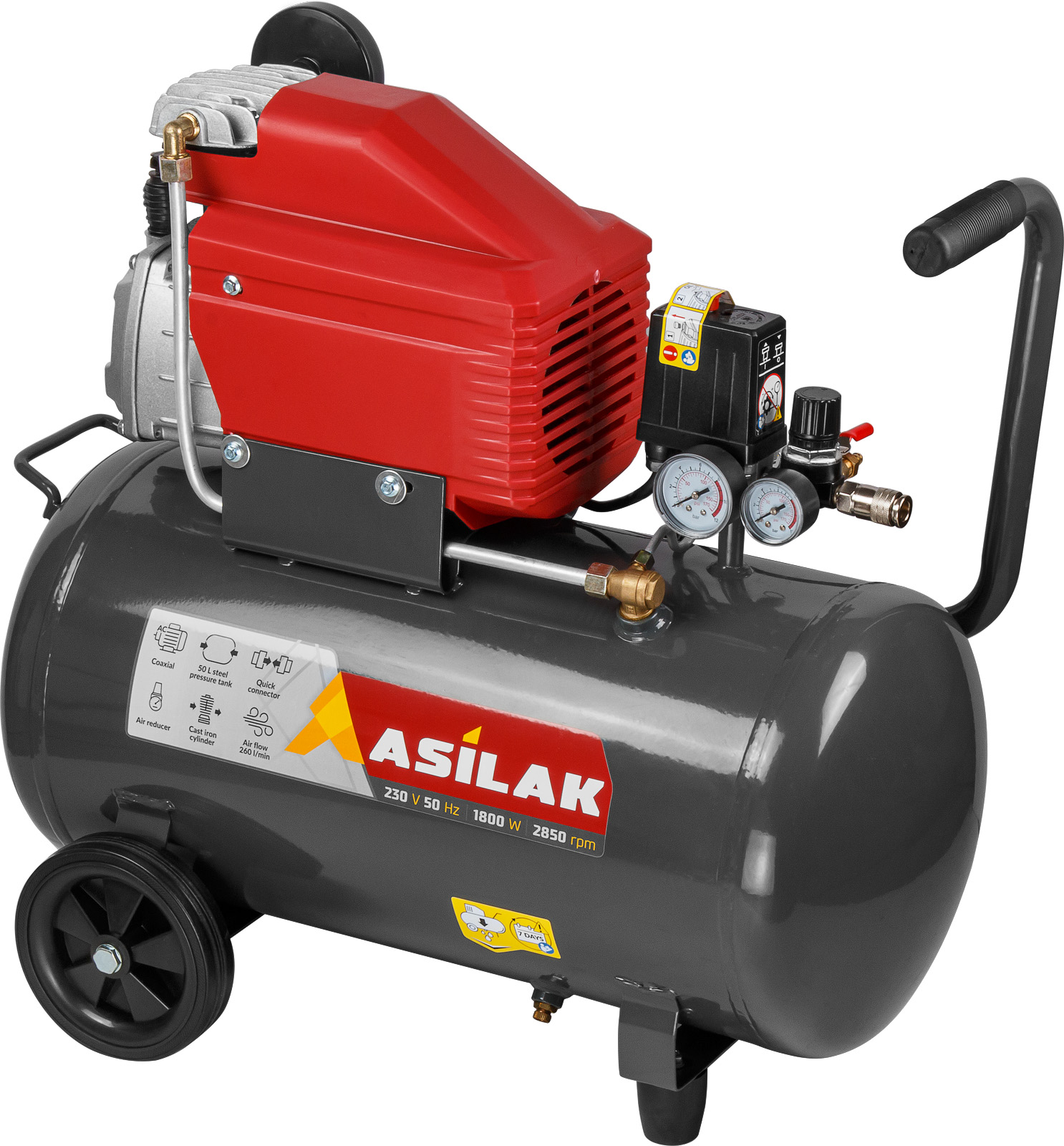Компрессор ASILAK SLA-526 коаксиальный