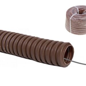 Труба гофр.ПВХ d 16 с зондом (25 м) Бук ЮПИТЕР