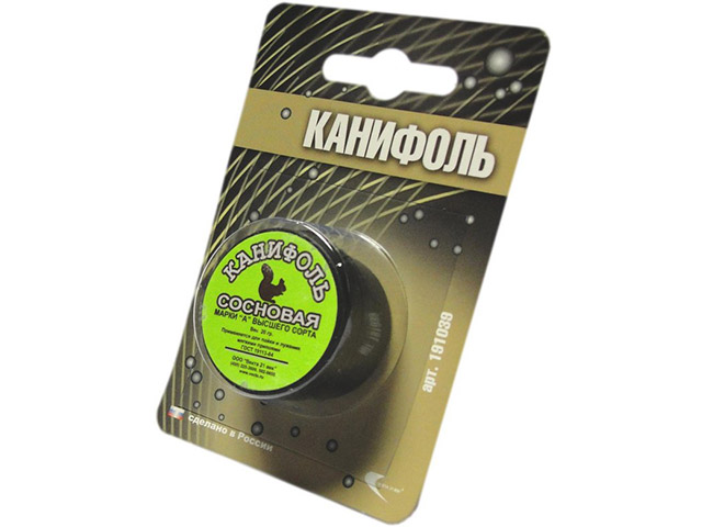 Канифоль "А" (20г) в блистере