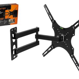 Кронштейн для телевизора 26"-55" наклонно-поворотный ЮПИТЕР