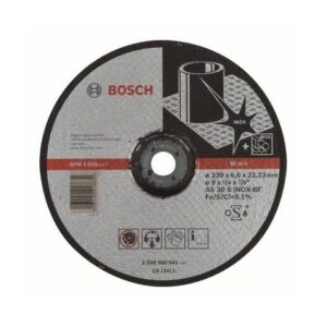 Круг обдирочный 230х6x22.2 мм для нерж. стали BOSCH