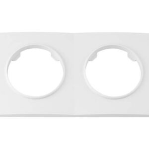 Рамка 2-местная белая, Прованс, Bylectrica