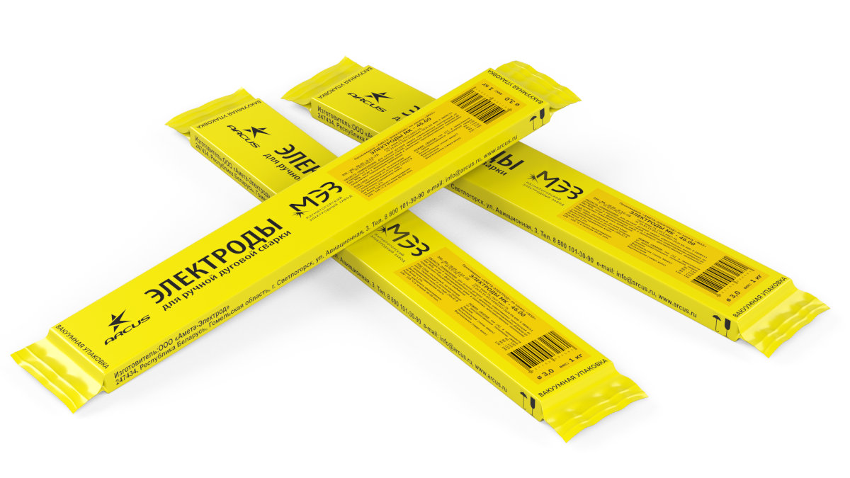 Электроды МК-46.00 (вакуум) ф 3,0мм уп. 1 кг (МЭЗ/Аркус-Светлогорск)