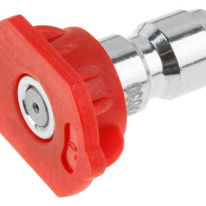 Веерная насадка для очистителя высокого давления Wortex PW 1740 (красная) веер 0 град. (высокое давл