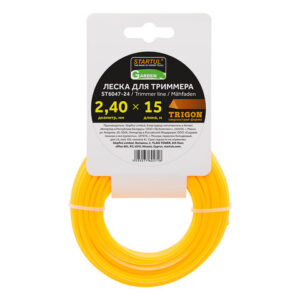 Леска ф 2.4 мм х 15 м треуг. сеч. STARTUL GARDEN