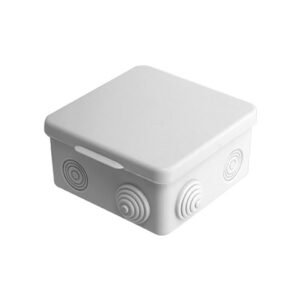 Коробка распаечная ОП 85х85х50мм, 7 мембр. вх. IP54 ЮПИТЕР