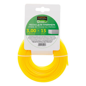 Леска ф 3.0 мм х 15 м квадратн. сеч. STARTUL GARDEN