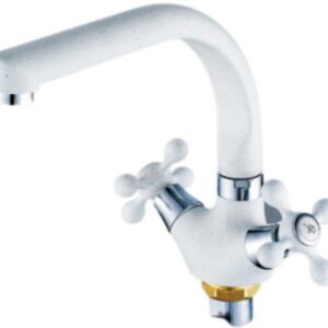 Смеситель для кухни вентильный (тип I), серия 230 белый ECONOCE