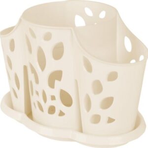 Сушилка для столовых приборов, 177х110х130 мм., молочный туман, PLAST TEAM