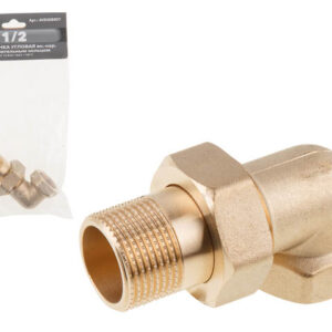 Американка угловая 1/2" вн.-нар., AV Engineering (инд. упак.)